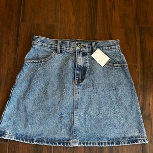 John gault Jean skirt size small